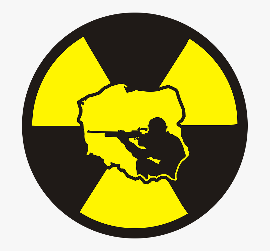 Poland, Sagittarius, Radioactivity, Radiation, Soldier - Radiation Symbol Transparent, HD Png Download, Free Download