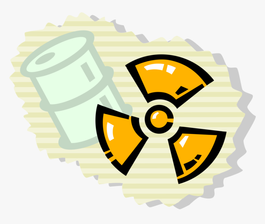 Vector Illustration Of Nuclear Fallout Radioactive, HD Png Download, Free Download