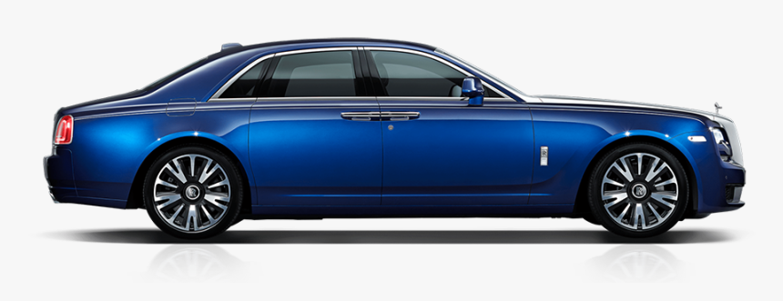 Ghost - Rolls Royce Ghost Side View, HD Png Download, Free Download