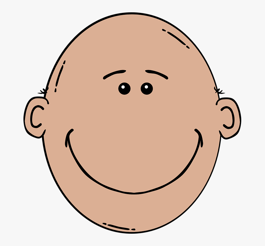 Bald Man Clip Art, HD Png Download, Free Download