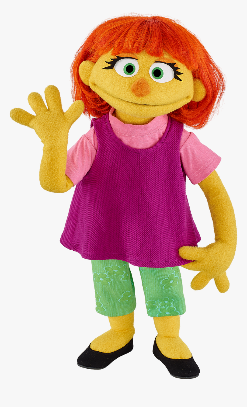 03 20 Sesamest - Julia Sesame Street Autism, HD Png Download, Free Download