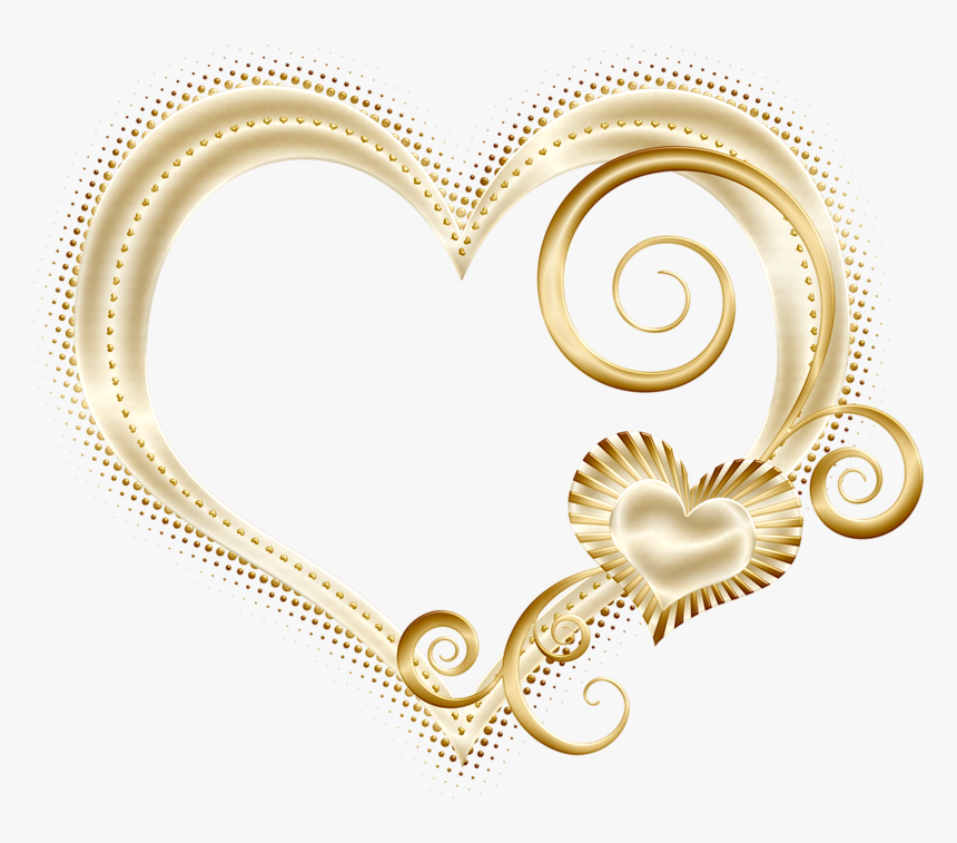 Фотки Golden Heart, Heart Of Gold, Love Heart, Heart - Golden Heart Png, Transparent Png, Free Download