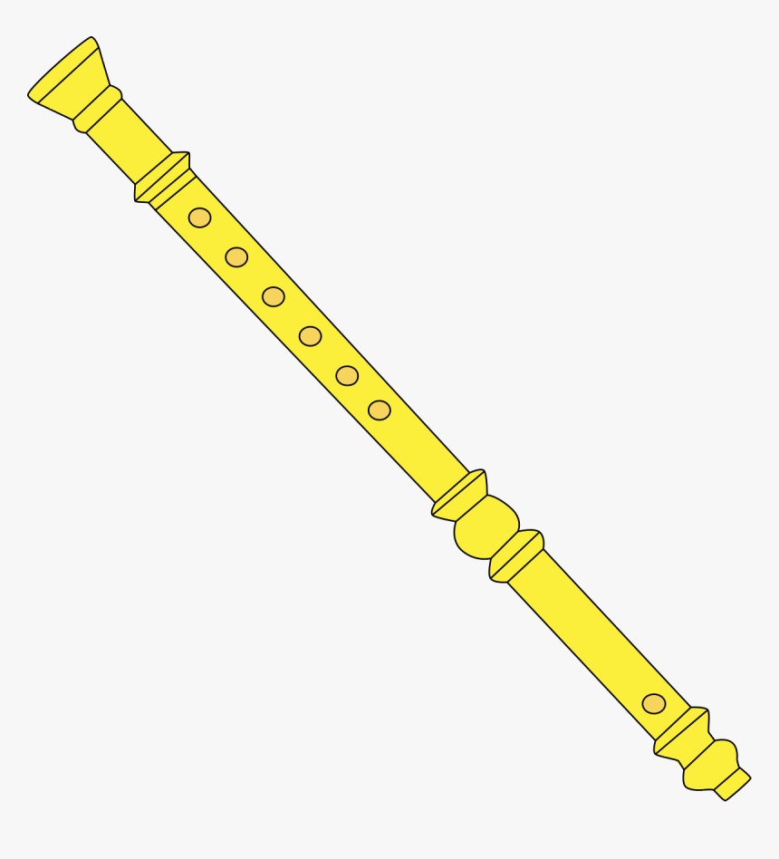 File - Flute - Svg - Dessin D Une Flute, HD Png Download, Free Download