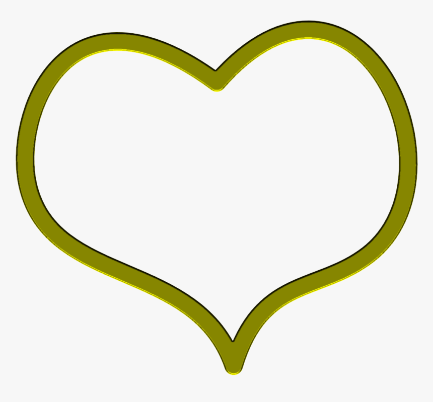 Heart Shaped Clipart Transparent - Download Free Gold Heart Png, Png Download, Free Download