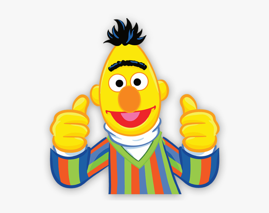 Bert Sesame Street Cartoon, HD Png Download, Free Download