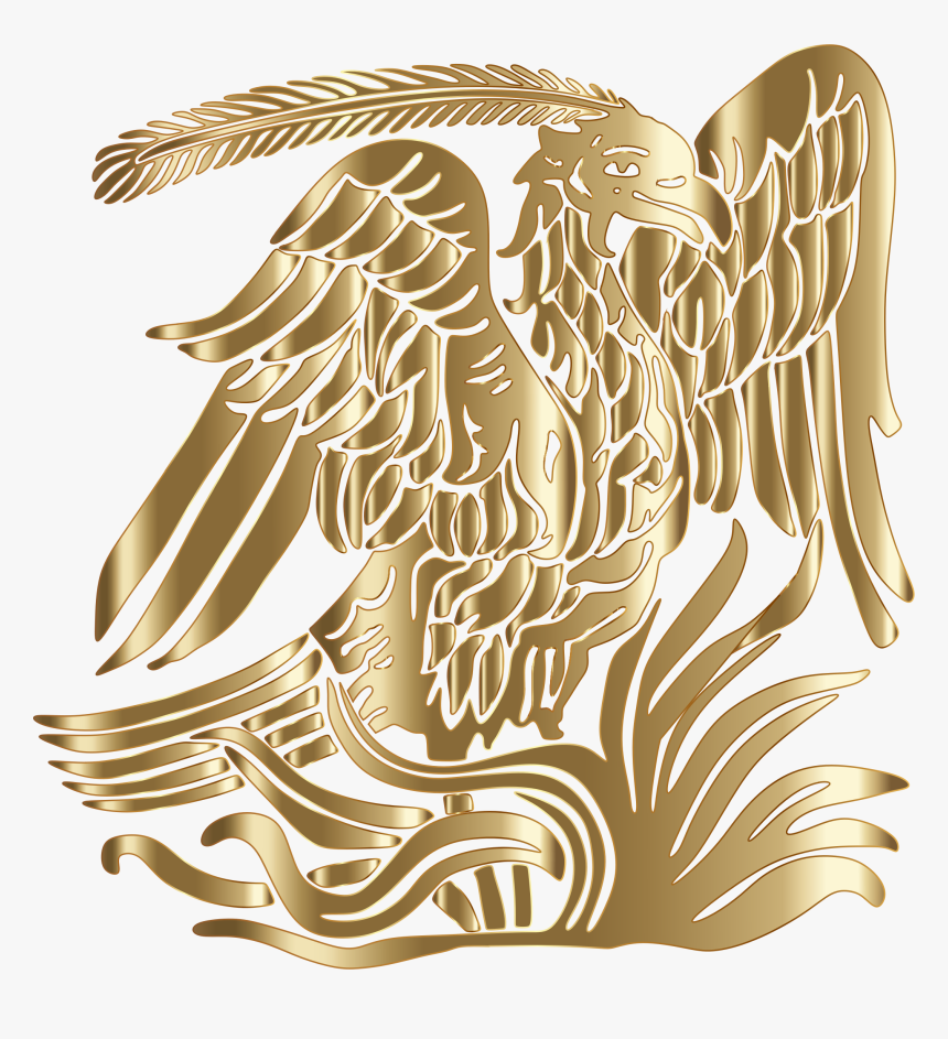 Golden Craftsmanspace Phoenix No Background Clip Arts - Transparent Background Phoenix Png, Png Download, Free Download