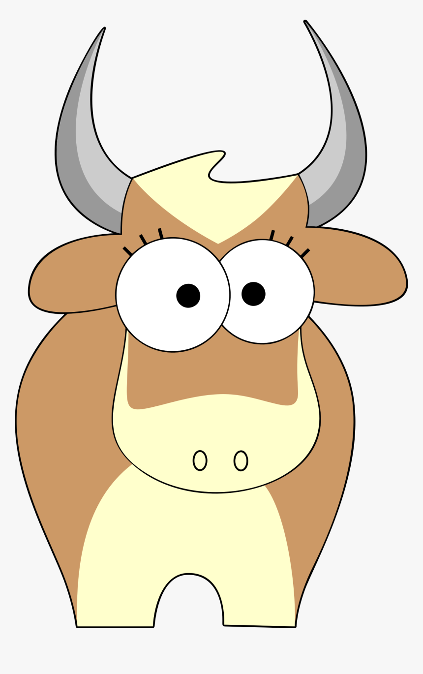Comic Cow Character Clip Arts, HD Png Download, Free Download