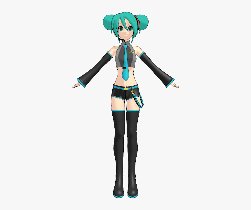 Image Miku By Rummy Png Mikumikudance Wiki Fandom Image - Cartoon, Transparent Png, Free Download