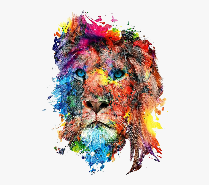 Lion Artwork, HD Png Download, Free Download