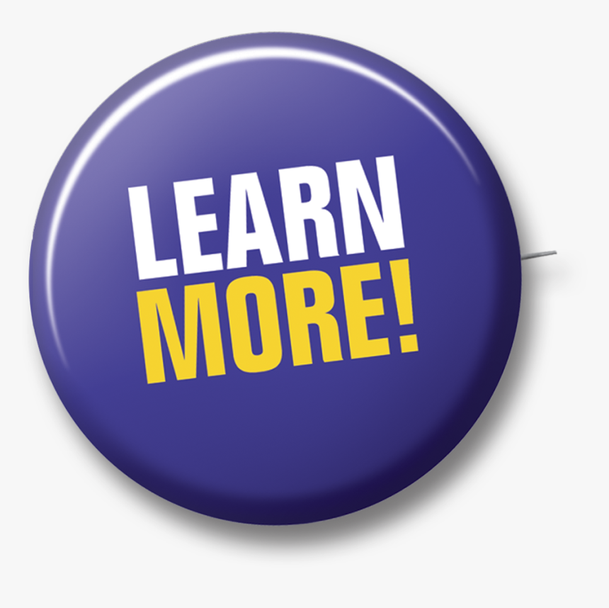 Learn More Round Button, HD Png Download, Free Download