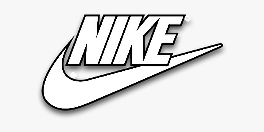 Nike White Logo Logo Nike Para Colorear Hd Png Download Kindpng