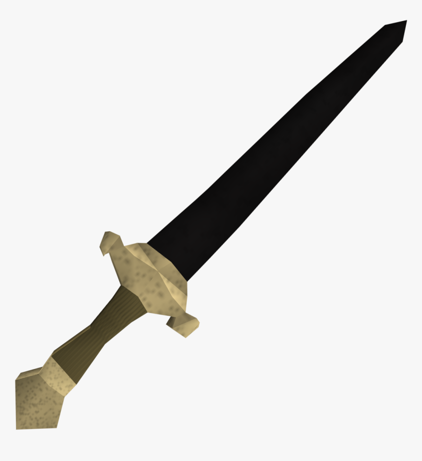 2254 August 4 2011 Sword Png Black - Runescape Rune 2h, Transparent Png, Free Download