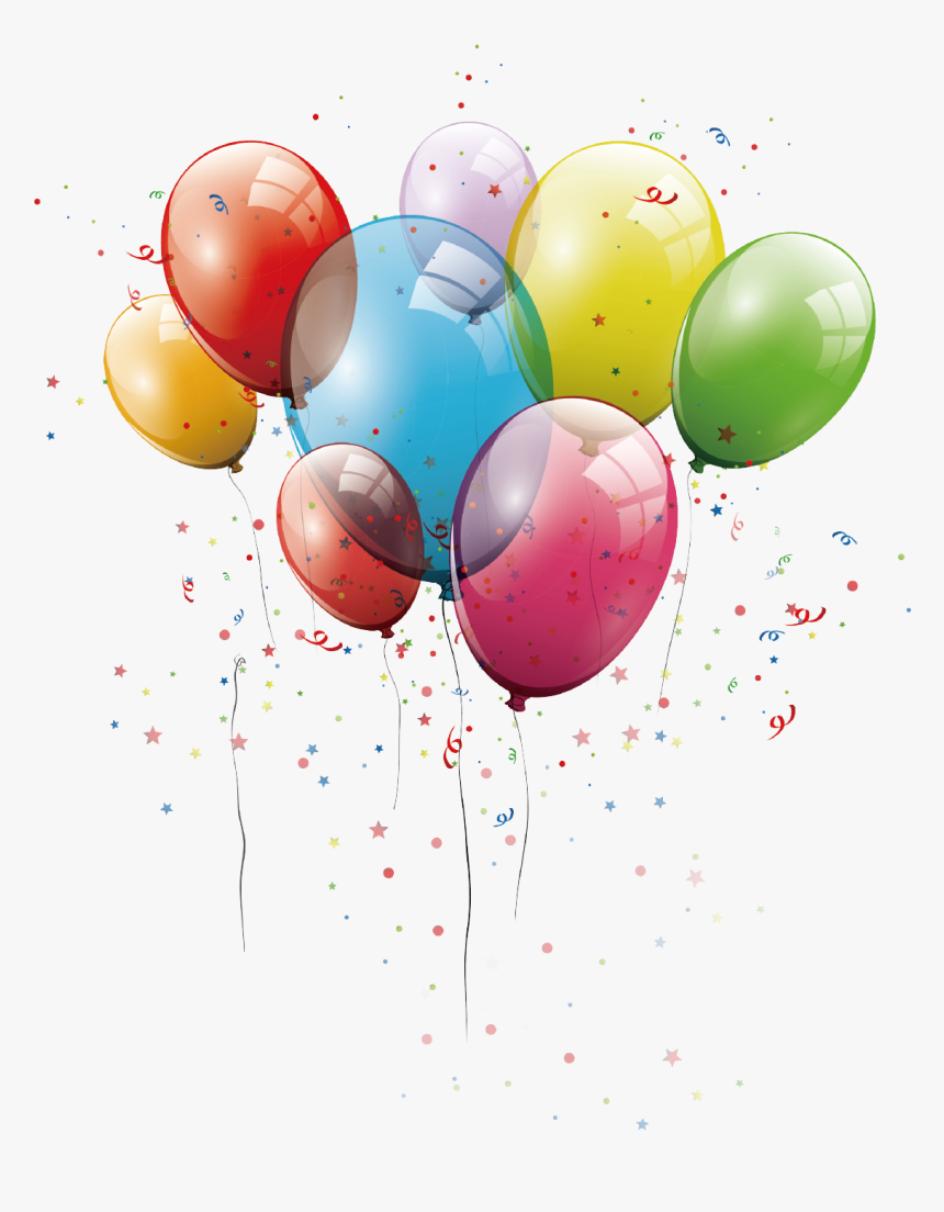 Download Balloons Png Vector - Birthday Balloons Vector Png ...