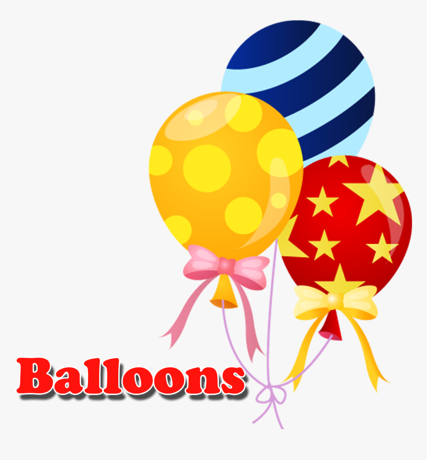 Balloons Png - Editable Birthday Invitation Templates, Transparent Png, Free Download