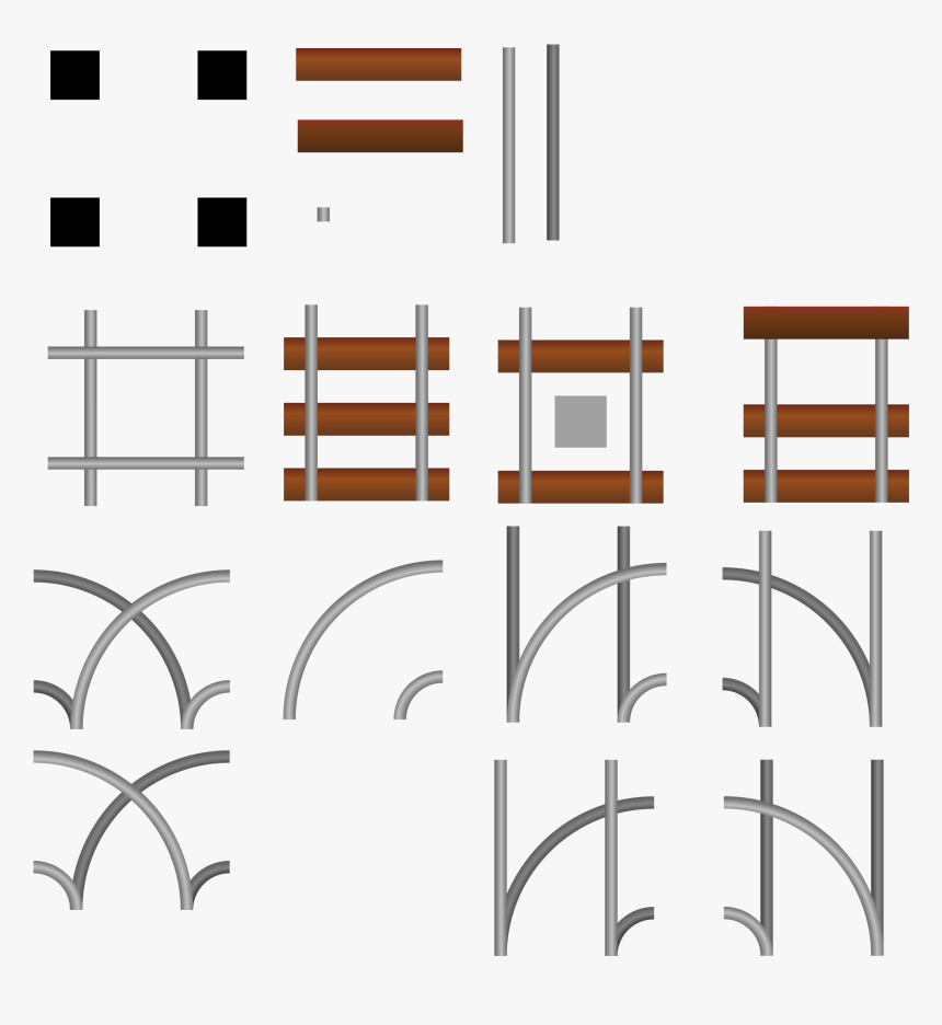 Square,angle,symmetry - Railroad Tie Clipart, HD Png Download, Free Download