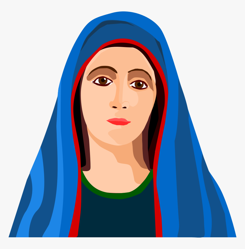 Virgin Mary Cliparts Free Download Clip Art On Png - Mama Mary Clip Art, Transparent Png, Free Download