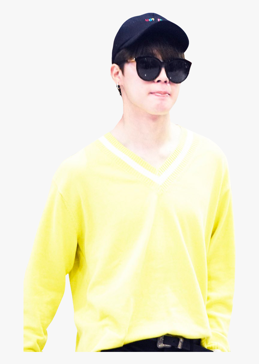 Transparent Park Jimin Png - Jimin In Yellow Shirt, Png Download, Free Download