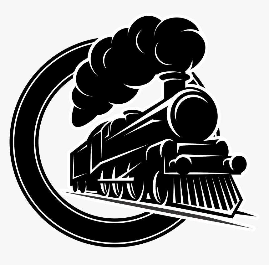 Train Rail Transport Royalty-free Locomotive - Locomotive Vector Png, Transparent Png, Free Download