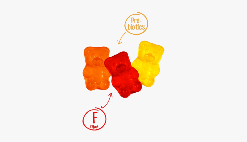 Gummy Bear Clipart Counting Fiber Bears Free Transparent - Illustration, HD Png Download, Free Download