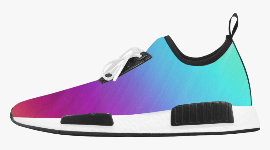 Neon Rainbow Rays Of Light Men’s Draco Running Shoes - Aztec Running Shoes, HD Png Download, Free Download