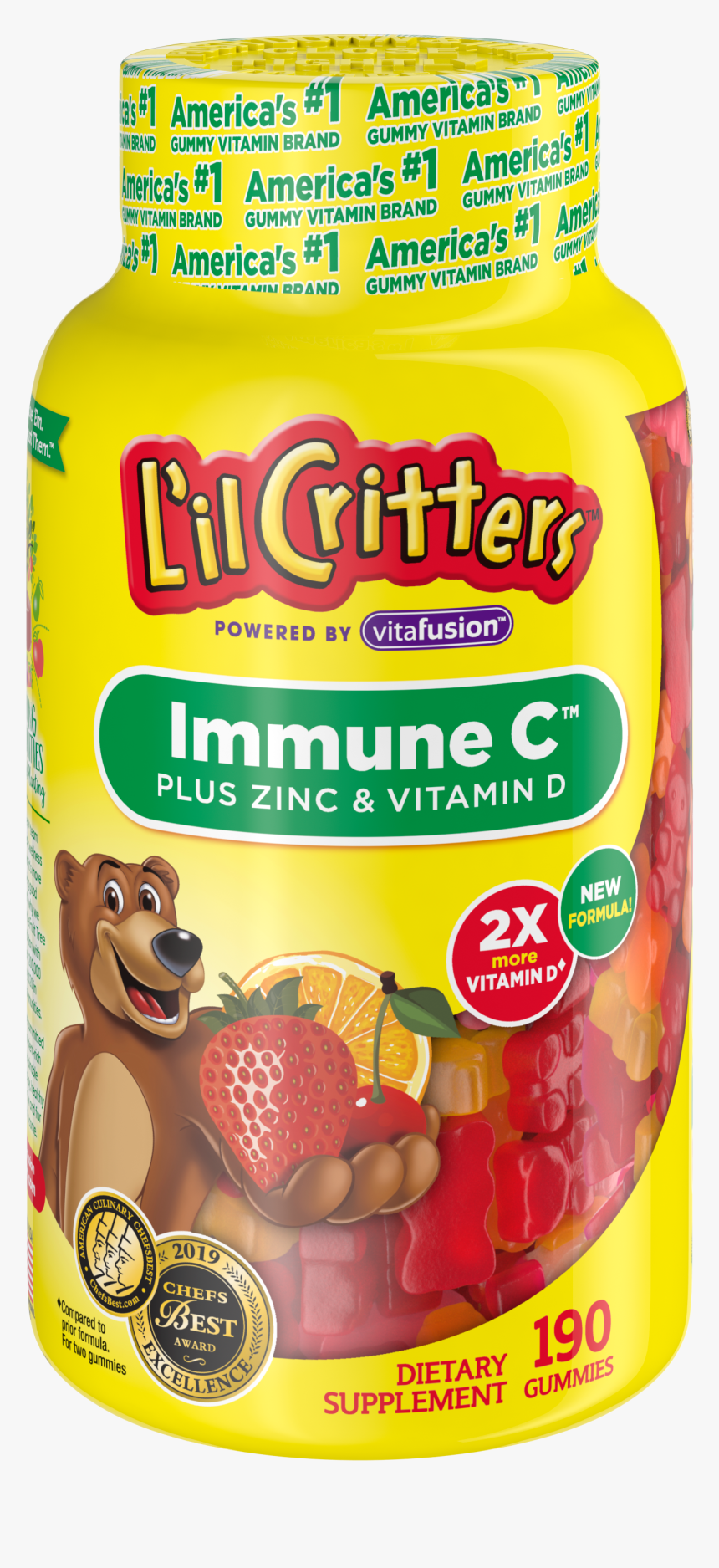 L Il Critters Gummy Vites, HD Png Download, Free Download