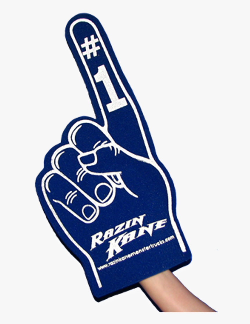 #1 Rk Foam Finger - #1 Foam Finger Png, Transparent Png, Free Download