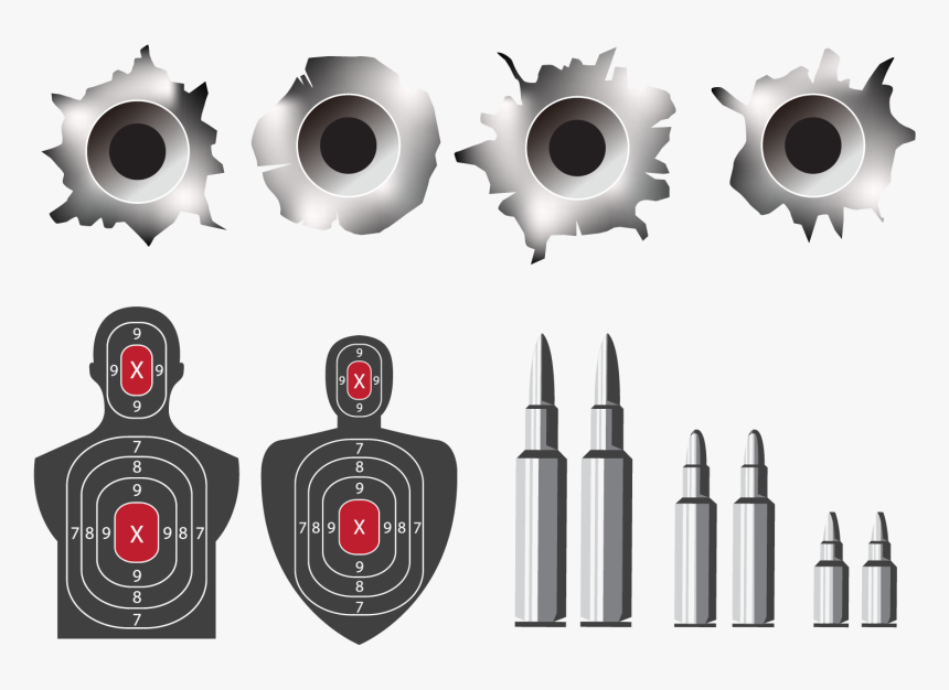 Bullet Holes Png Photo - Graphic Bullet Holes, Transparent Png, Free Download