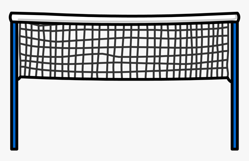 Cartoon Volleyball Net - Pickleball Clipart, HD Png Download, Free Download