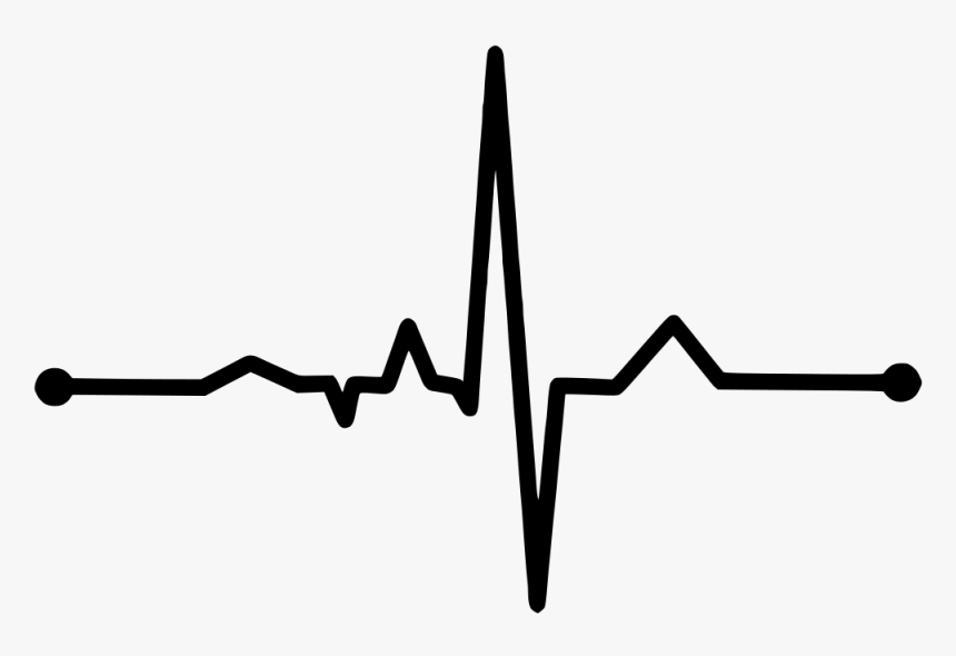 Png Library Download Svg Electrocardiogram Monitor - Heart Rate Monitor Drawing, Transparent Png, Free Download