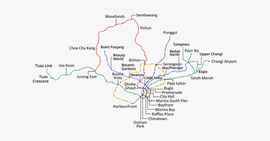 Mrt - Map, HD Png Download, Free Download