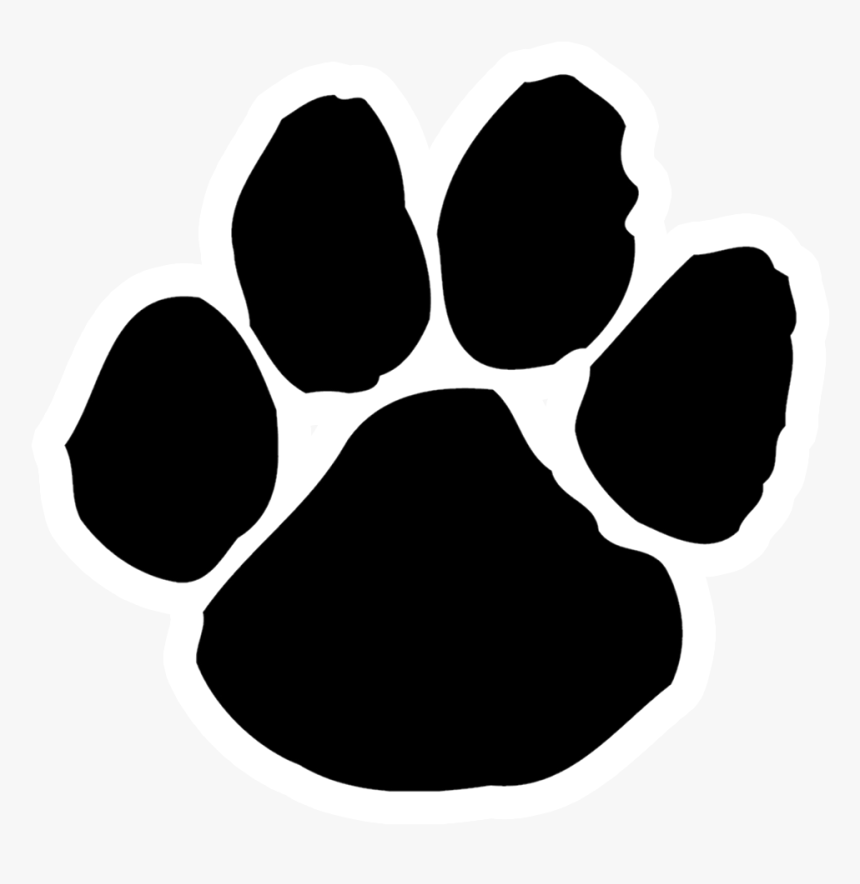 Transparent Panther Paw Png - Cute Dog Paw Print, Png Download - kindpng.