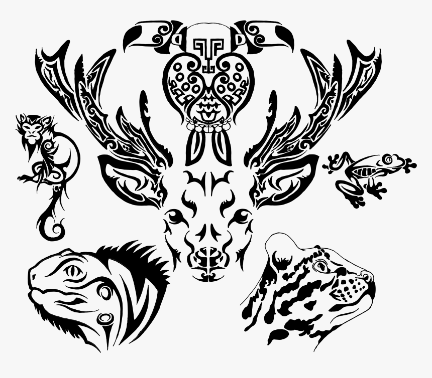 Tribal Tattoo - Illustration - Illustration, HD Png Download, Free Download