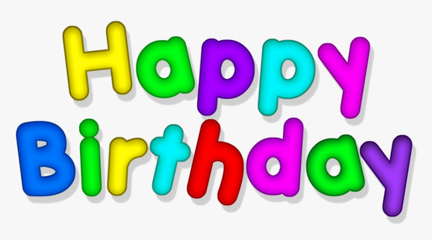 Happy Birthday Png, Birthday Text, Birthday Cards,, Transparent Png, Free Download
