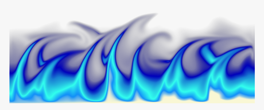 Cool Backgrounds Png - Blue Fire Clip Art, Transparent Png, Free Download