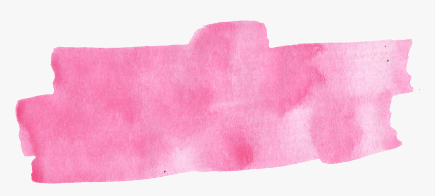Pink Watercolor Stroke Png, Transparent Png, Free Download