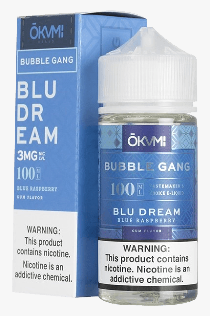 Bubble Gang 100ml Blu Dream - Bubble Gang Blu Dream, HD Png Download, Free Download