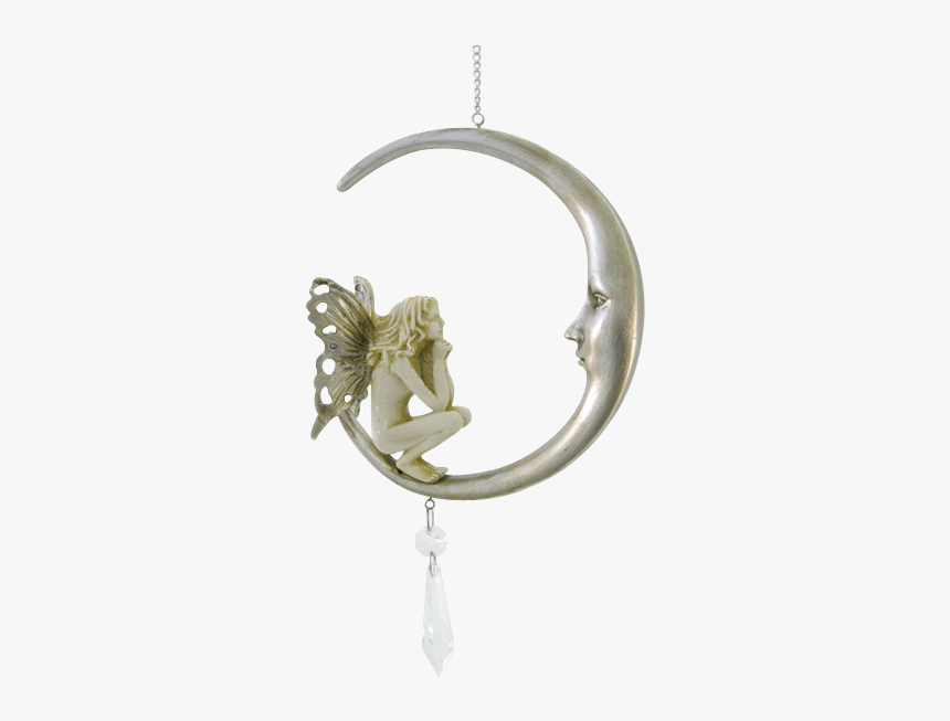 Crescent Moon Fairy Ornament - Body Jewelry, HD Png Download, Free Download