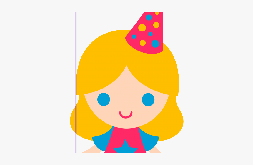 Girls Party Cliparts - Happy Birthday Girl Clip Art, HD Png Download, Free Download