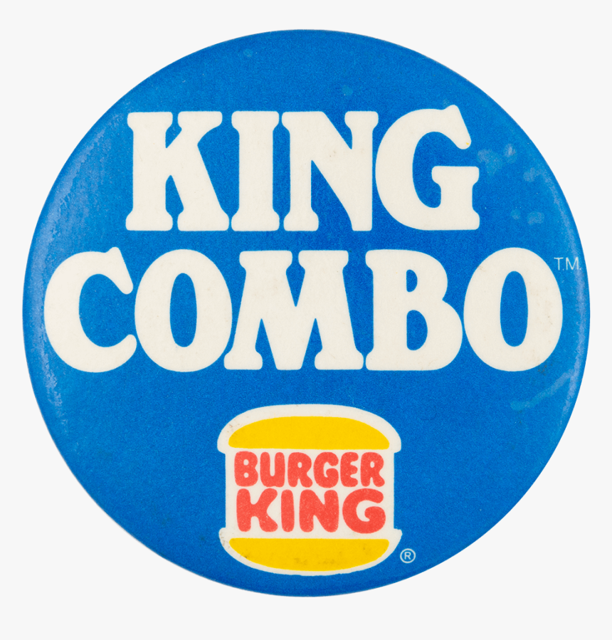 King Combo Burger King Advertising Button Museum - Old Burger King, HD Png Download, Free Download