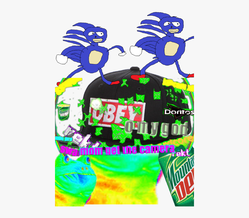 Mountain Dew - Sonic Gotta Go Fast Png, Transparent Png, Free Download