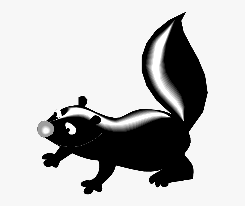 Free Clip Art Skunk, HD Png Download, Free Download