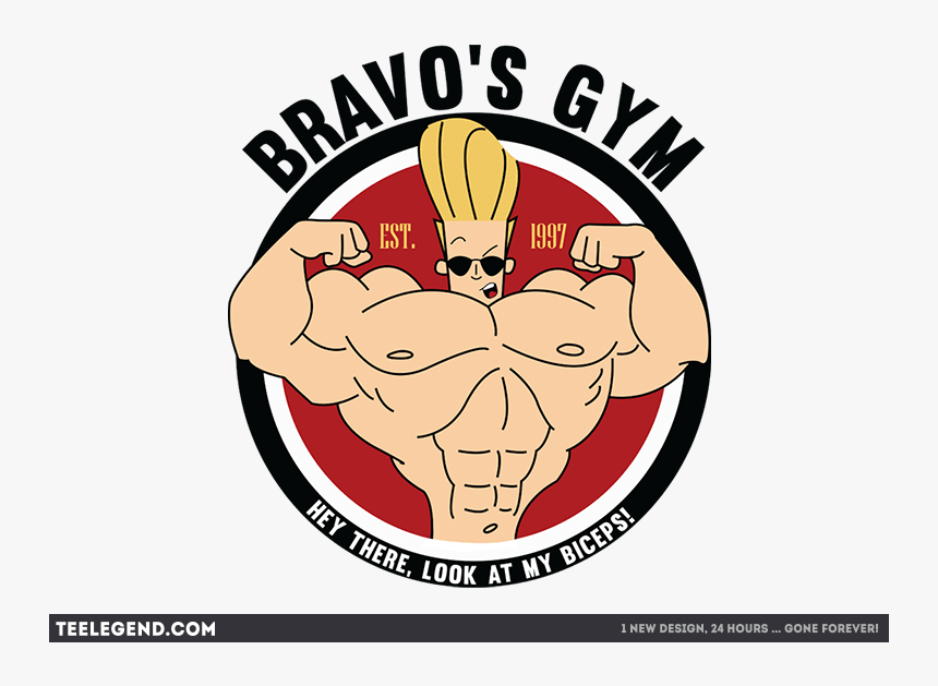 Johnny Bravo T Shirt , Png Download - Illustration, Transparent Png, Free Download