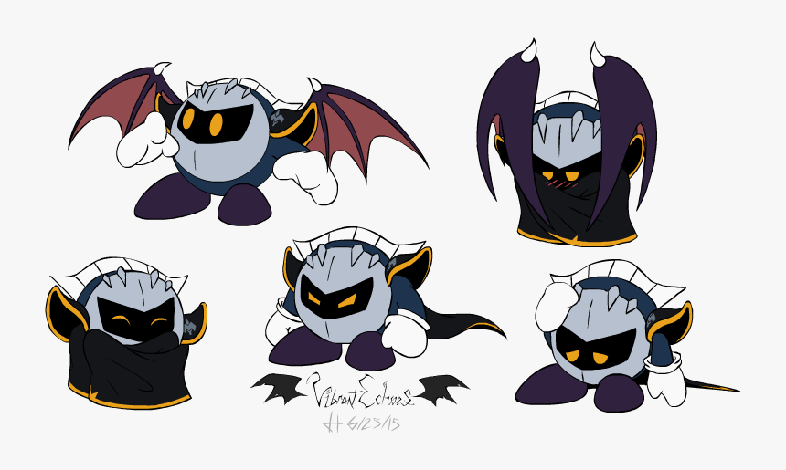 Meta Knight Expressions - Meta Knight With Wings, HD Png Download, Free Download
