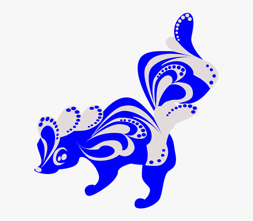 Skunk, Animal, Still From, Marble Patterns, Decoration, HD Png Download, Free Download