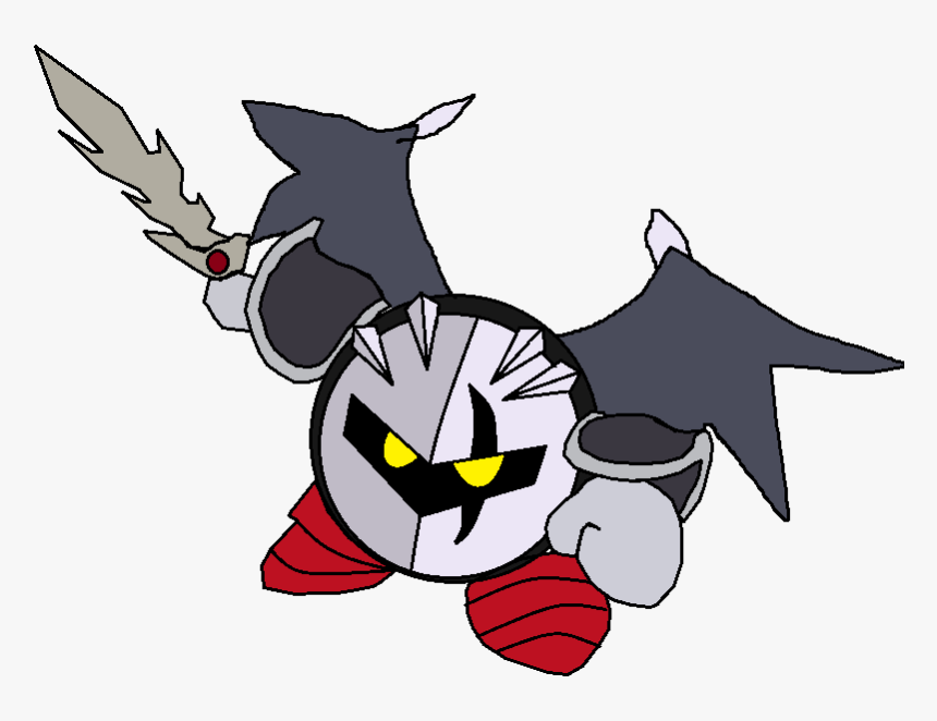 Transparent Meta Knight Png - Dark Meta Knight Draw, Png Download, Free Download