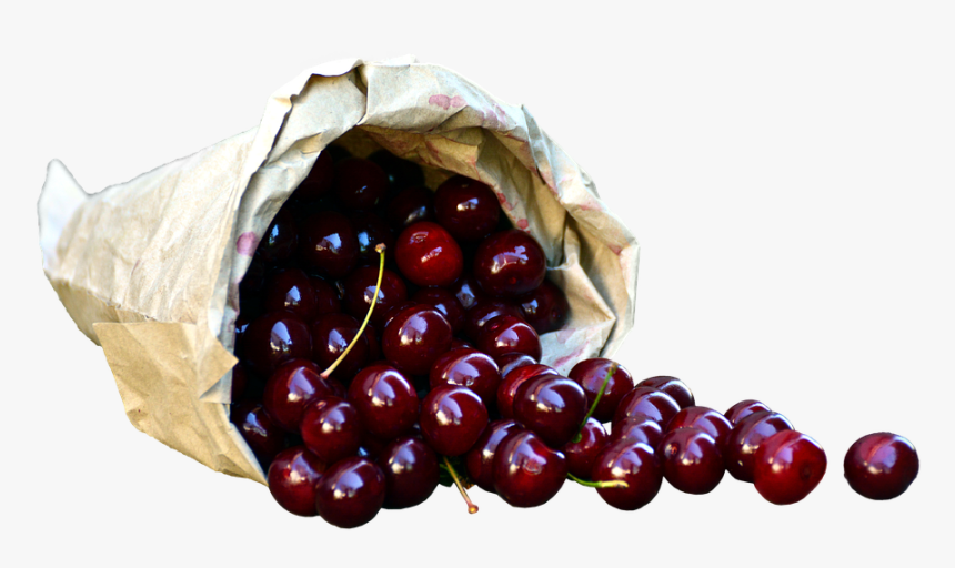 Bag Of Cherries Png, Transparent Png, Free Download