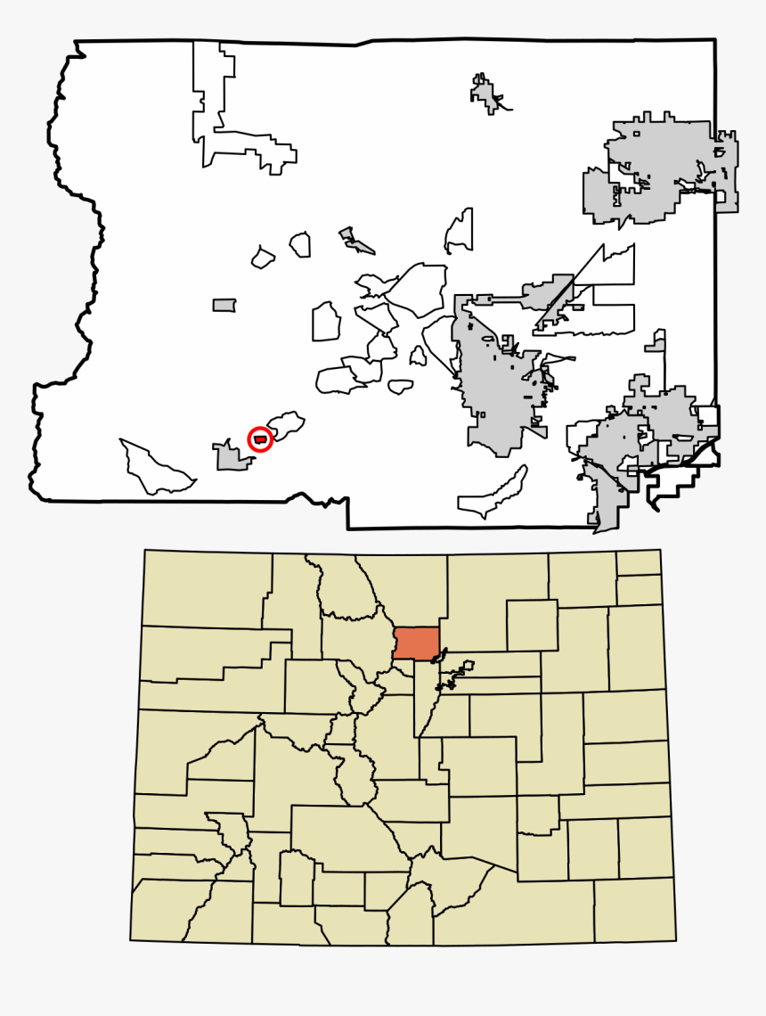 Map Of Colorado Counties, HD Png Download, Free Download