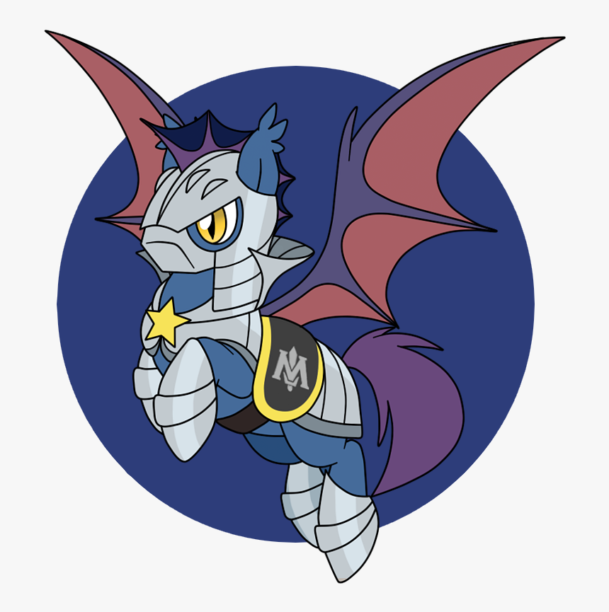 Artist Perfectpinkwater Bat - Meta Knight As A Pony, HD Png Download, Free Download