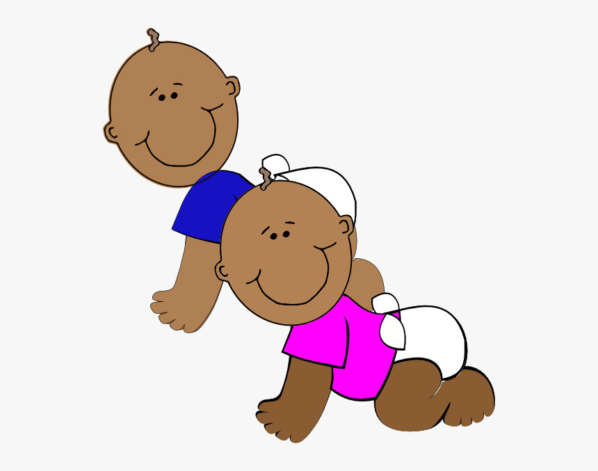 This Free Clip Arts Design Of African-american Twins - Clipart Twin, HD Png Download, Free Download