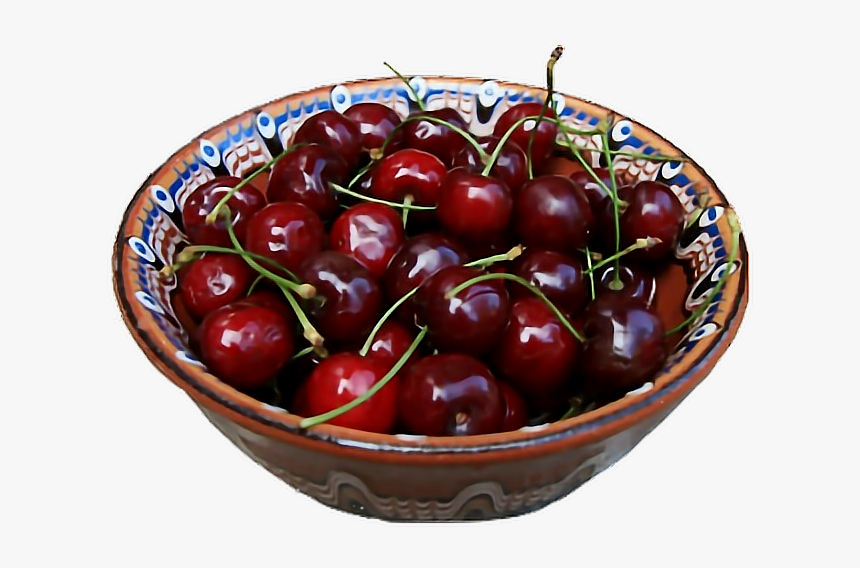 Transparent Bowl Of Cherries Clipart - Cherry, HD Png Download, Free Download